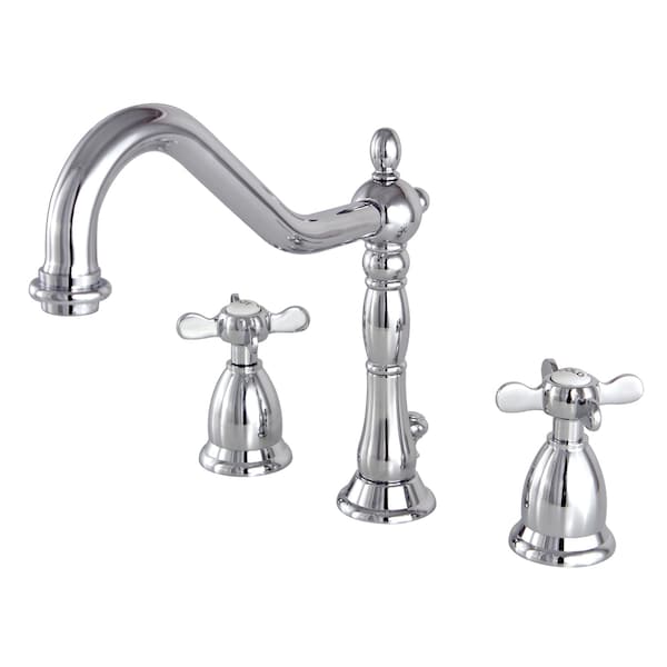 8" Widespread Bathroom Faucet, Chrome